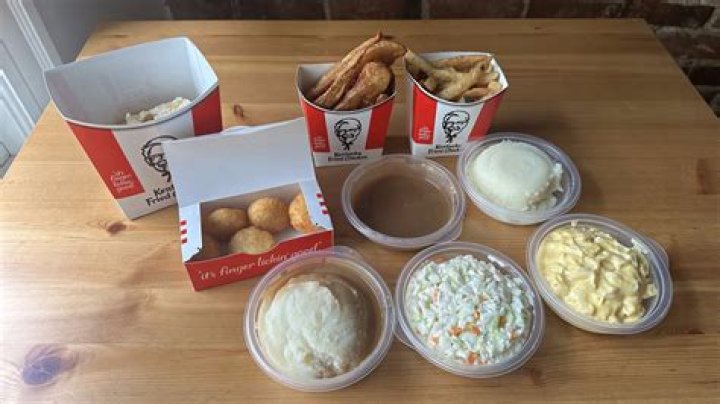 Can you order just sides at KFC?