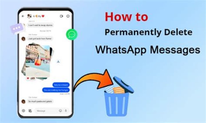 Can you permanently delete WhatsApp messages?
