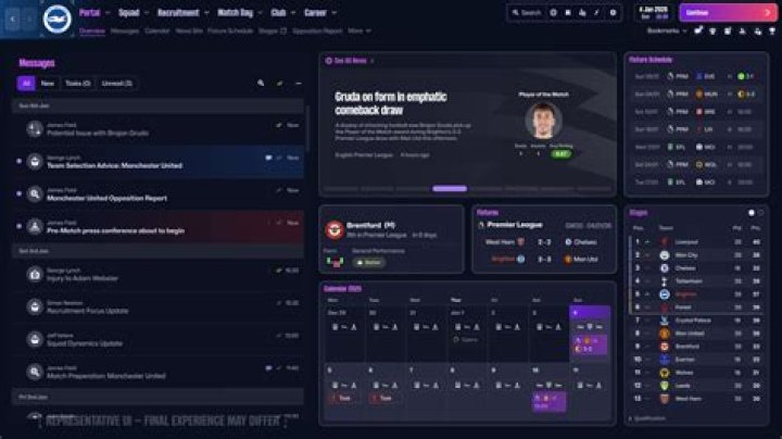 Can you play football manager on a laptop?