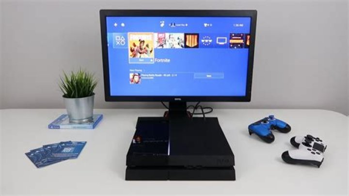 Can you plug a ps4 into a monitor?
