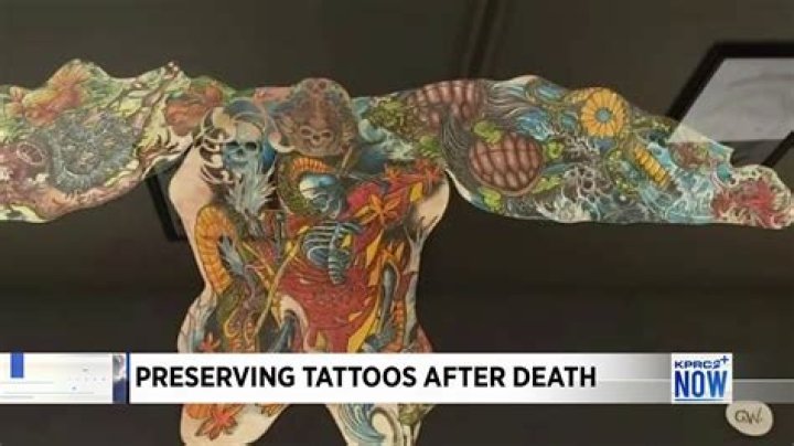 Can you preserve a tattoo after death?
