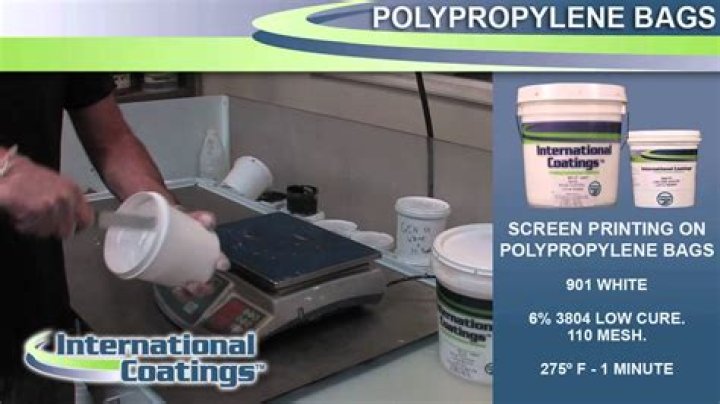 Can you print on polypropylene?