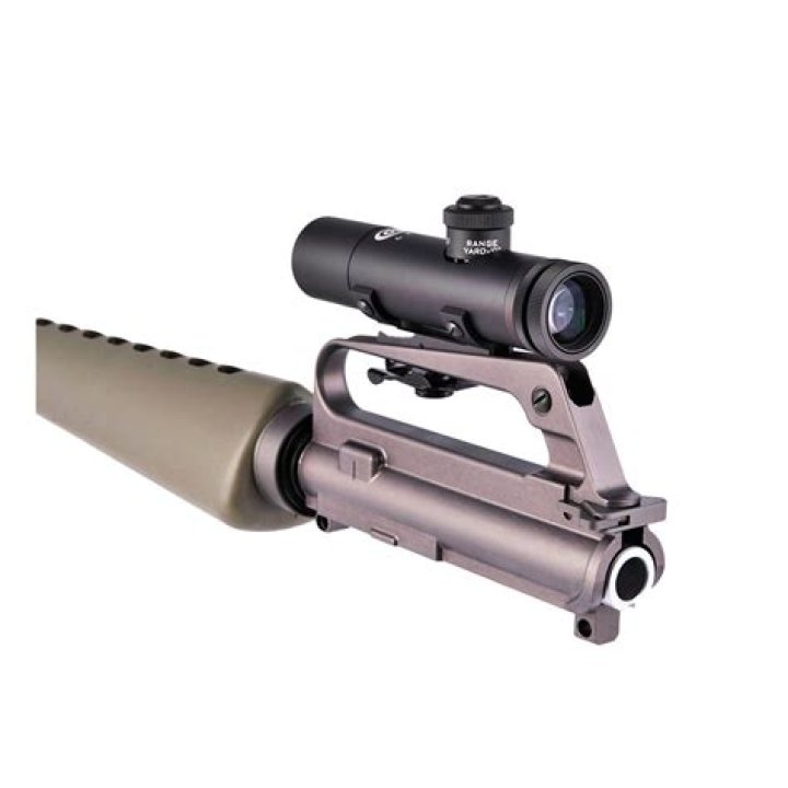Can you put a scope on a carry handle?