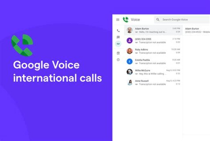 Can you receive international calls on Google Voice?