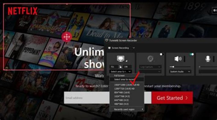 Can you record Netflix on DVD recorder?