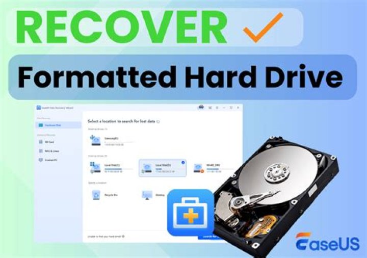 Can you recover photos from a formatted hard drive?