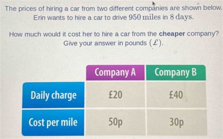 Can you rent a car from two different companies?