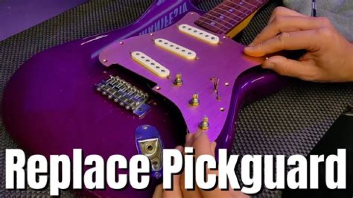 Can you replace a pickguard?