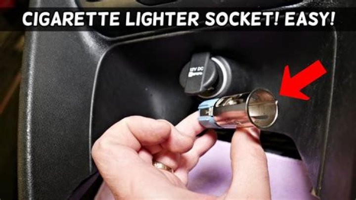 Can you replace the cigarette lighter in your car?