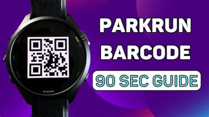 Can you scan parkrun barcode from phone?