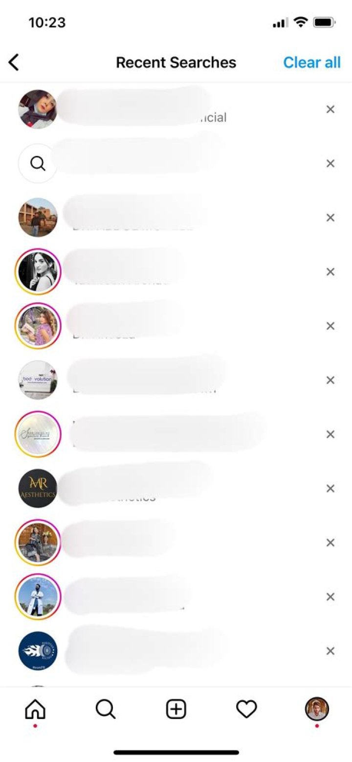 Can you search within an Instagram account?