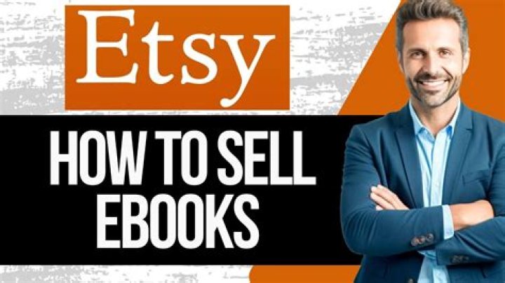 Can you sell ebooks on Etsy?
