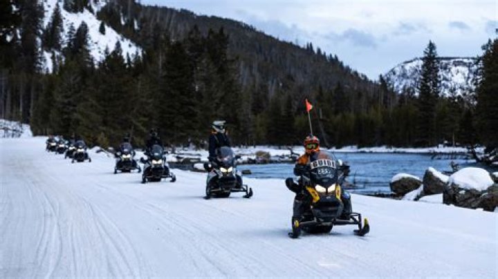 Can you snowmobile through Yellowstone?