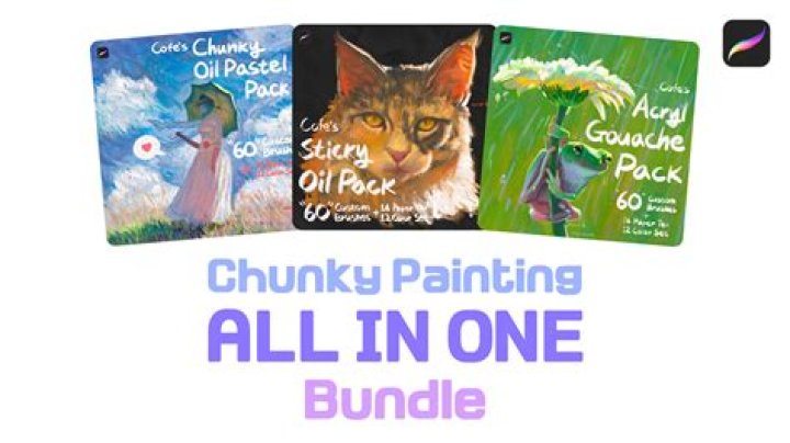 Can you use chunky paint?