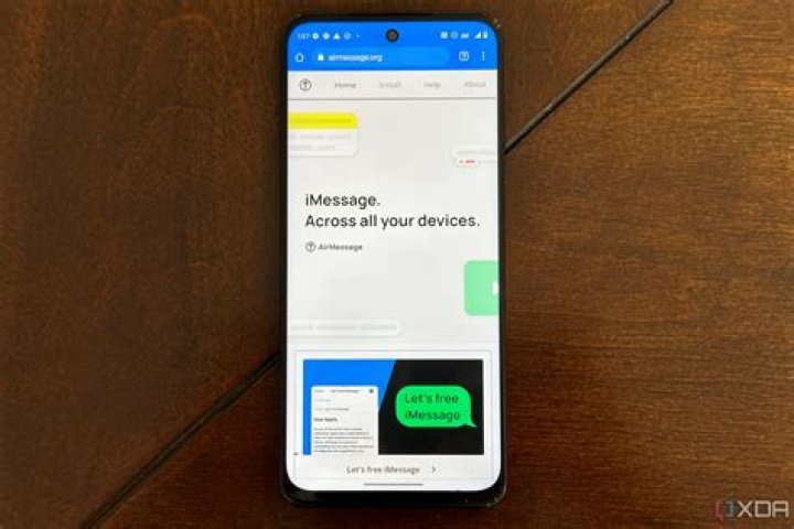 Can you use iMessage on an android?