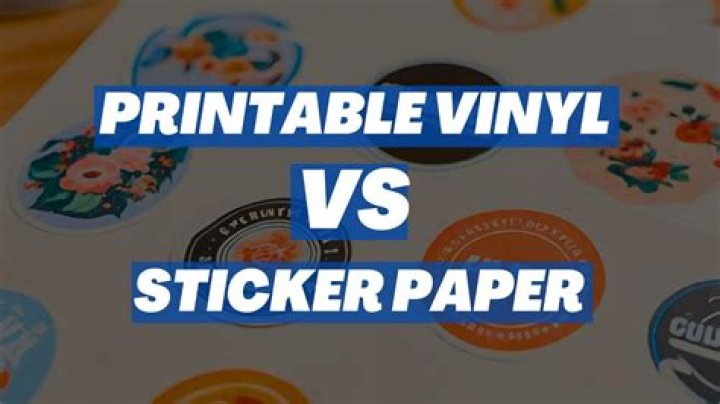 Can you use printable vinyl for car decals?