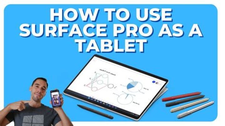 Can you use the Surface Pro as a tablet?