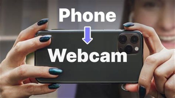 Can you use your phone as an external camera?