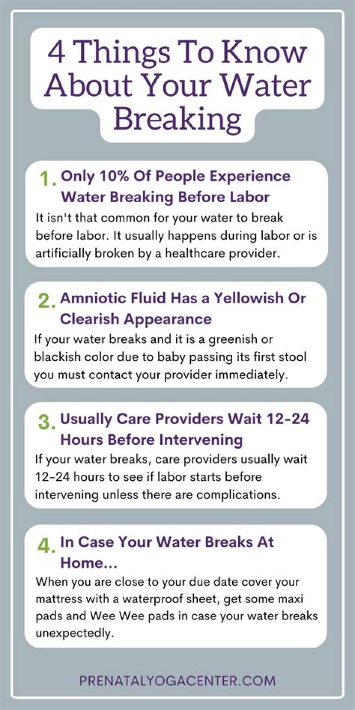 Can your waters break when your asleep?