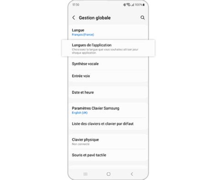 Comment ajouter langue sur Samsung ?