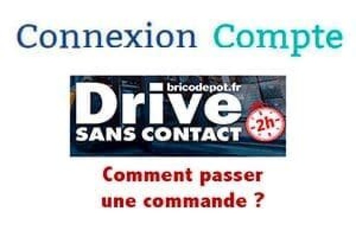 Comment commander au drive ?