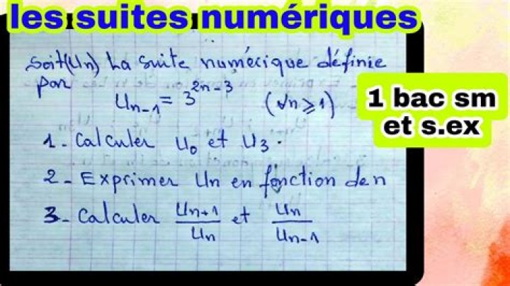 Comment exprimer un en fonction de un 1 ?