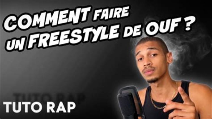 Comment faire un freestyle de rap ?