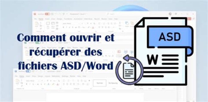 Comment ouvrir un fichier ASD avec Word 2013 ?