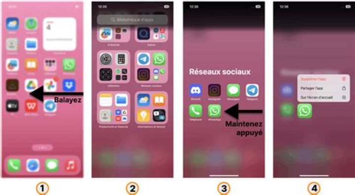Comment renommer une application sur iphone ?