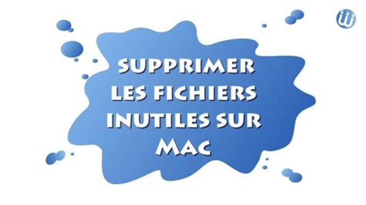 Comment supprimer les fichiers inutiles sur Mac ?