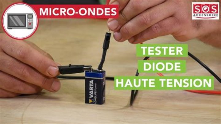 Comment tester une diode haute tension ?