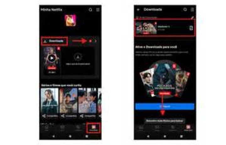 Como baixar filmes no celular para assistir offline?