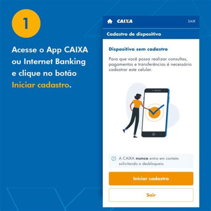 Como cadastrar no caixa internet banking?