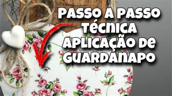 Como fazer um guardanapo de tecido passo a passo?