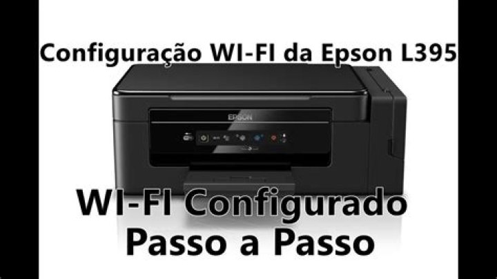 Como funciona a Epson L395?
