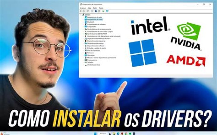 Como instalar os drivers?