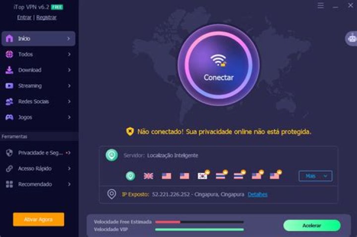 Como mudar o IP com VPN?