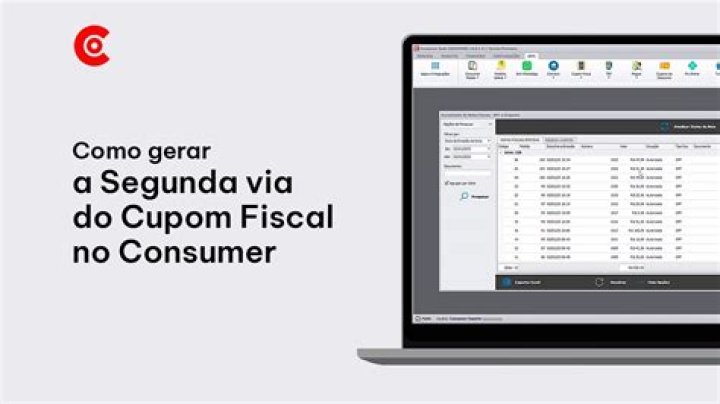 Como tirar a segunda via do cupom fiscal?