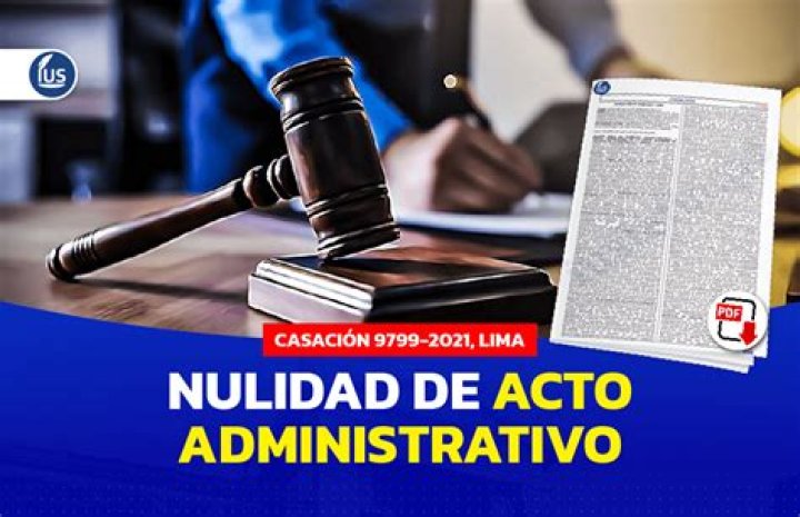 ¿Cuando un acto administrativo es ilegal?