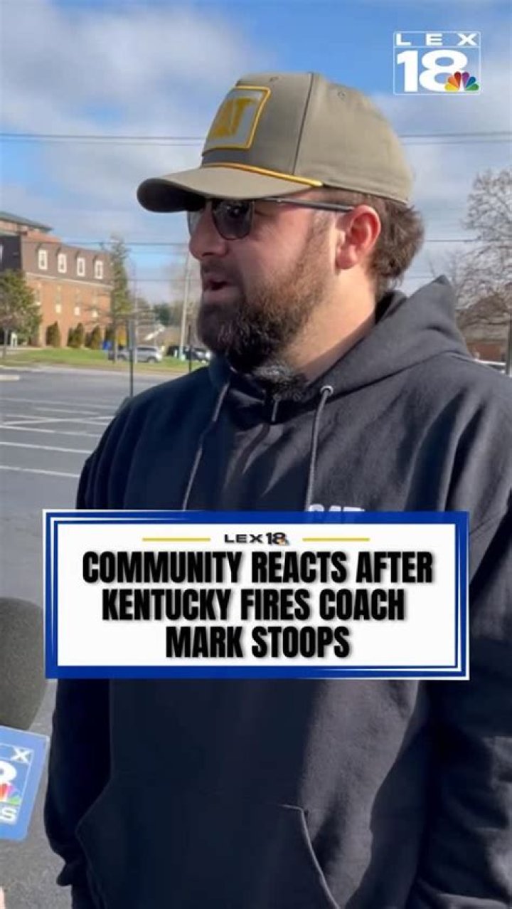 Did Stoops get fired?