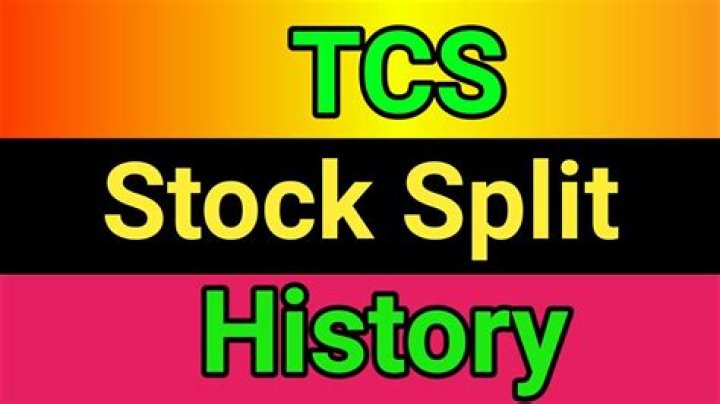 Did TCS share split?