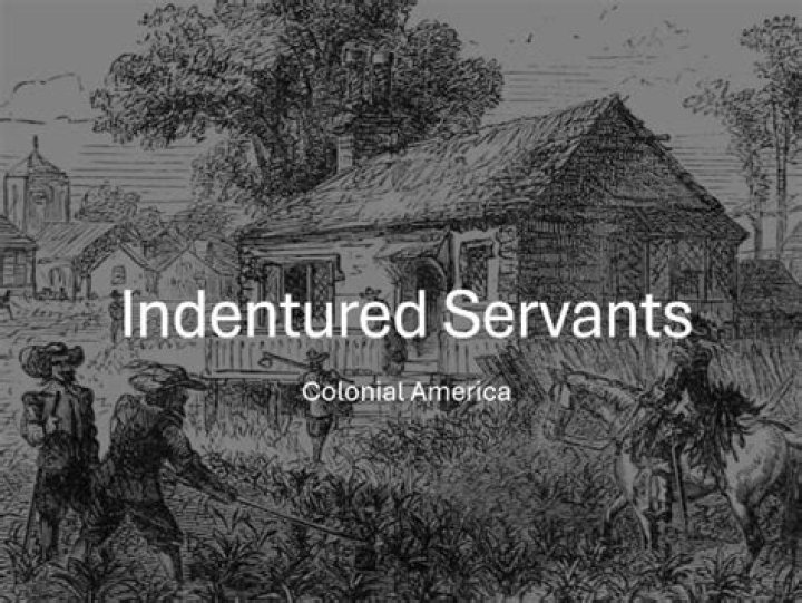 Did the middle colonies use indentured servants?