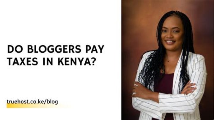 Do bloggers pay taxes?