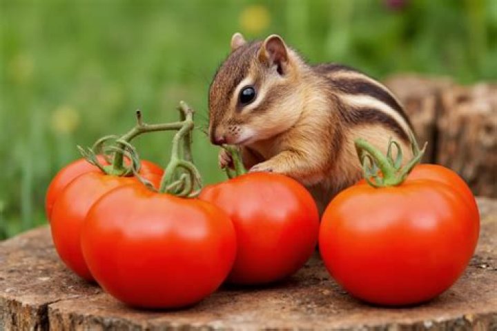 Do chipmunks eat tomato plants?