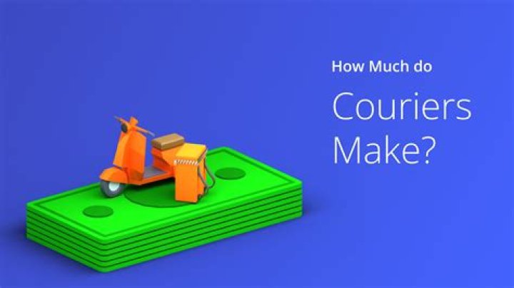 Do couriers make good money?