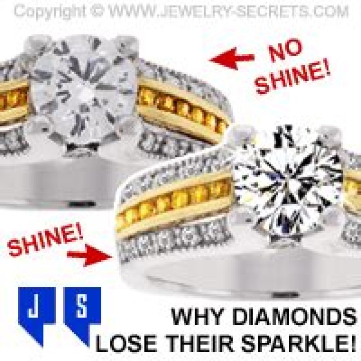 Do Diamonds lose their sparkle?