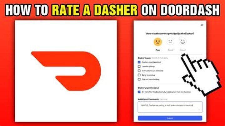 Do DoorDash drivers see your rating?