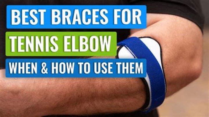 Do elbow braces work?