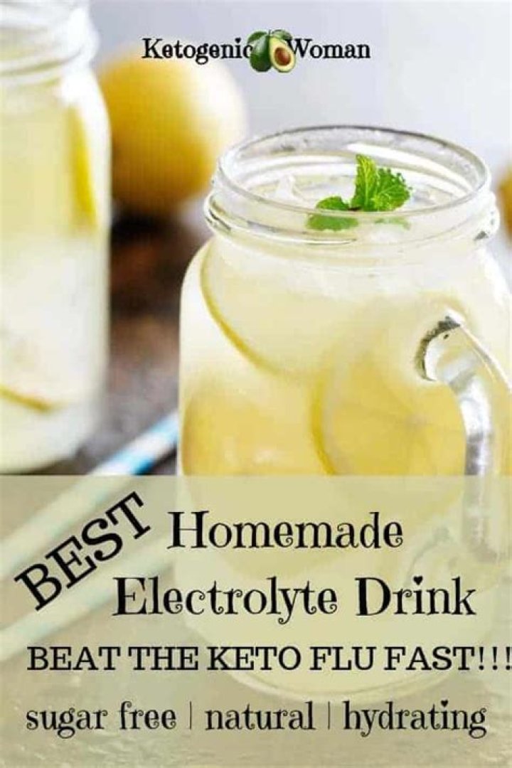 Do electrolytes help keto flu?