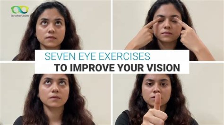 Do eye exercises help improve vision?